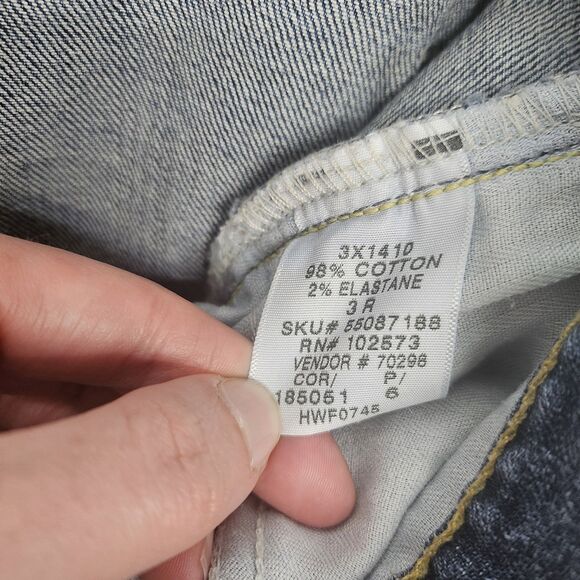 Vintage Hollister Jeans Jr 3R Cali Flare Low Rise Y2K Medium Blue Stonewash Fade - Picture 6 of 11